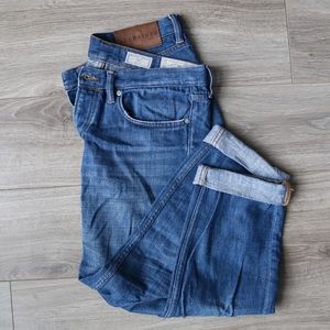 Allsaints Women’s Ankle Length Blue Jeans